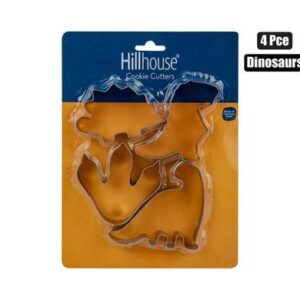Cookie-cutters ss 4pc dinosaurs