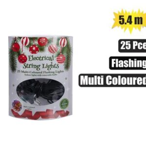 Xmas lights 220v in 25pc flashing