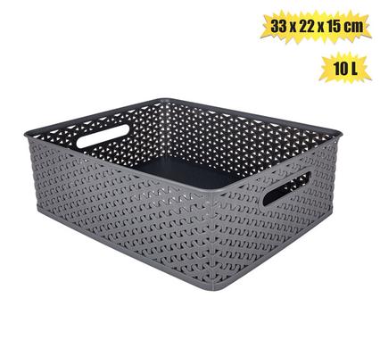 Basket pl multi use 10l 33x22x15cm