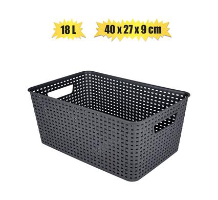 Basket pl multi use 18l 40x27x9cm