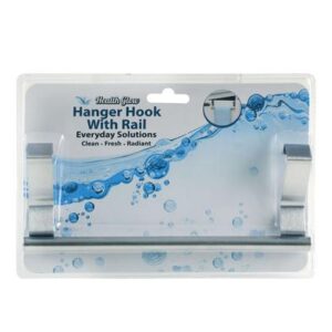 Hook hanger chrome w/rail